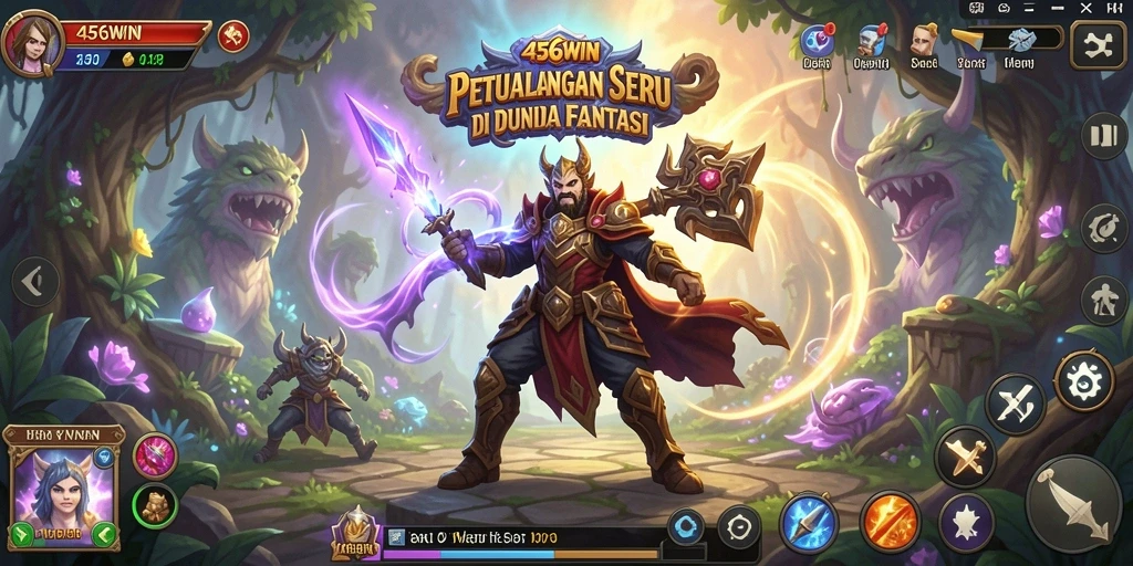 Screenshot gameplay 456WIN yang menunjukkan aksi seru petualangan.