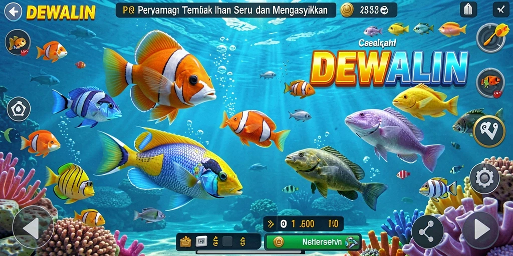 Tangkap ikan besar dalam DEWALIN dengan gameplay yang menantang.