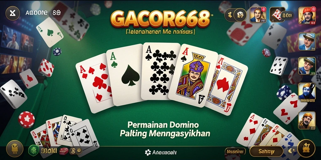 Tampilan gameplay menarik di GACOR668 dengan pemain yang sedang bertanding.
