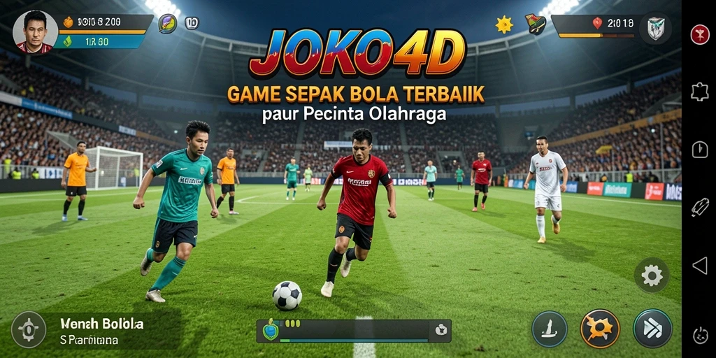Tangkapan layar JOKO4D menampilkan aksi sepak bola yang mendebarkan.