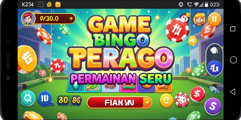 Tampilan gameplay K234 yang menarik dalam permainan Bingo.