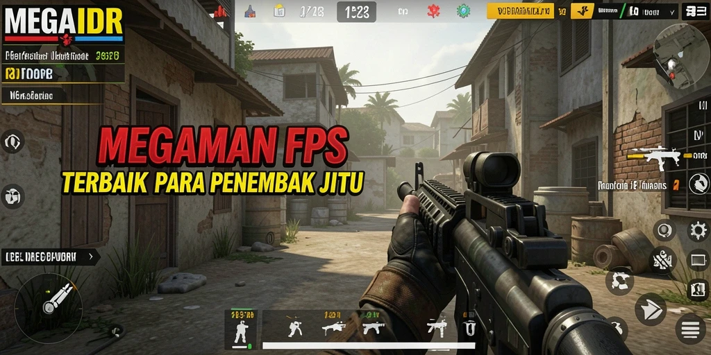 Gameplay seru dalam MEGAIDR yang menantang dan menyenangkan.