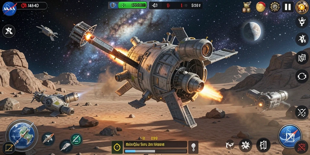 Tampilan gameplay QiuQiu yang seru dari NASA4D.