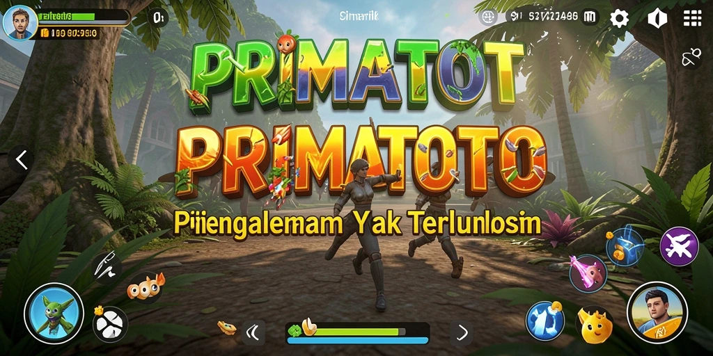 Gameplay PRIMATOTO yang menawan dan interaktif.