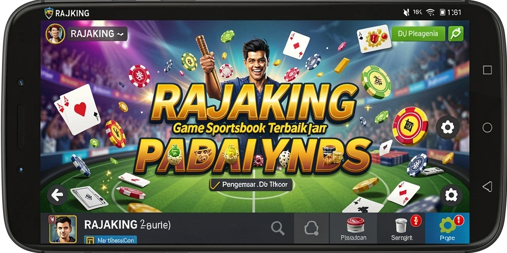 Tampilan gameplay menarik dari aplikasi Sportsbook RAJAKING.