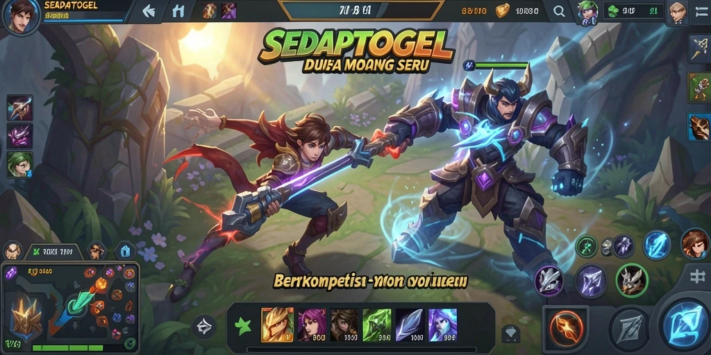 Tampilan gameplay seru dalam SEDAPTOGEL dengan aksi penuh strategi.
